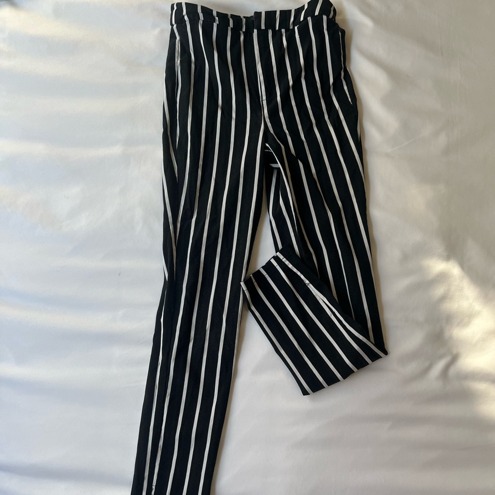 Black and white pants